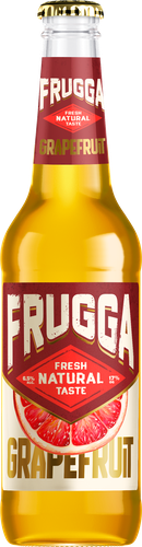 Напиток пивной FRUGGA Grapefruit фильтрованный пастеризованный 6,5%, 0.4л, детальное фото