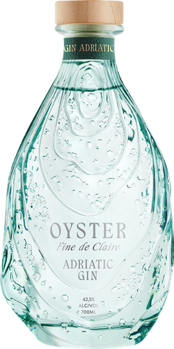 Джин OYSTER Fine de Claire Adriatic 42,5%, 0.7л, изображение