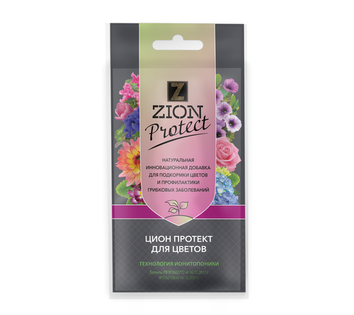 Субстрат ионитный ZION Protect для цветов, вид
