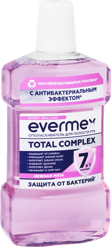 Ополаскиватель для полости рта EVERMEX Total Complex 7в1, 500мл, фото