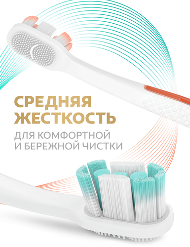 Зубная щетка COLGATE Total Пенная чистка, средней жесткости, фотография
