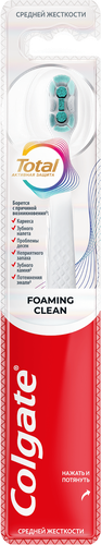 Зубная щетка COLGATE Total Пенная чистка, средней жесткости, вид