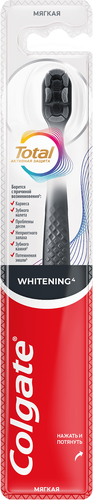 Зубная щетка COLGATE Total Whitening, мягкой жесткости, изображение