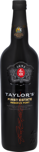 Вино крепленое TAYLOR'S ФЕРСТ ЭСТЕЙТ РЕЗЕРВ Портвейн марочное крепкое красное, 0.75л, изображение