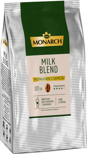 Кофе зерновой MONARCH Milk Blend, 1000г, картинка