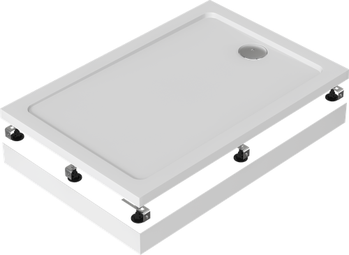 Экран BASS для душевого поддон Style 120×80см, крупный план