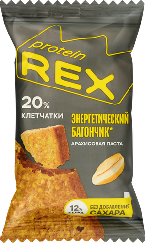 Батончик овсяный PROTEINREX со вкусом арахисовая паста-соль, 50г, изображение