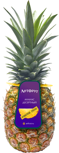 Ананас АРТФРУТ спелый, шт, изображение