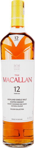 Виски MACALLAN Колор Коллекшен Шотландский солодовый 12 лет 40%, п/у,  0.7л, изображение