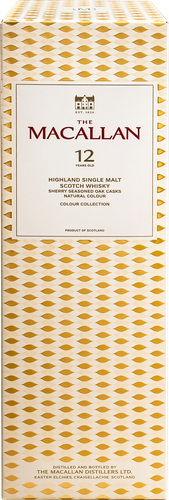 Виски MACALLAN Колор Коллекшен Шотландский солодовый 12 лет 40%, п/у,  0.7л