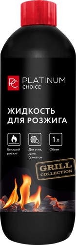 Жидкость для розжига, 1л, фото