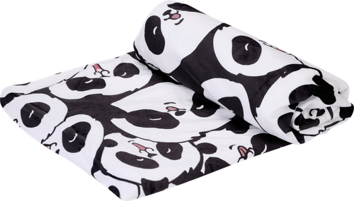 Игрушка мягкая BIGGA Панда, с пледом, Арт. 2512-023-40CM, крупный план