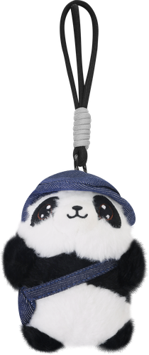 Игрушка мягкая BIGGA Панда, 13см, с подвесом, Арт. 2510-110B-13CM, крупный план