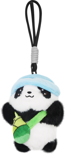Игрушка мягкая BIGGA Панда, 13см, с подвесом, Арт. 2510-110B-13CM, картинка