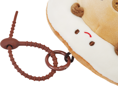 Игрушка мягкая BIGGA Капибара, 11см, с подвесом, Арт. 255-101A-4.5'', картинка