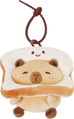 Игрушка мягкая BIGGA Капибара, 11см, с подвесом, Арт. 255-101A-4.5'', фотография