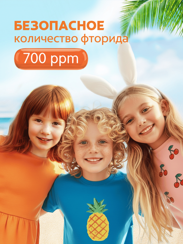 Зубная паста COLGATE Доктор Заяц со вкусом тутти-фрутти, 50мл, детальное фото