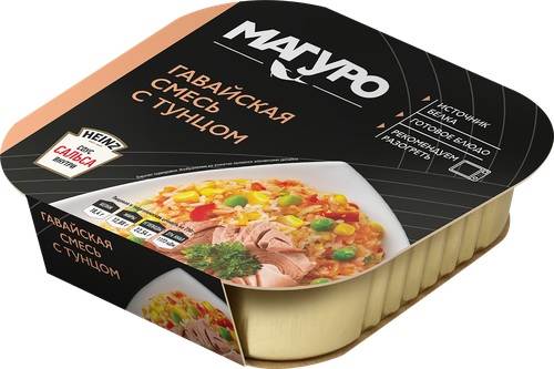 Гавайская смесь МАГУРО с тунцом, 230г, картинка