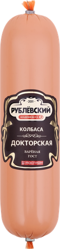 Колбаса вареная РУБЛЁВСКИЙ Докторская, весовая, фото