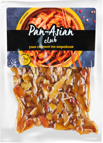 Уши свиные варено-копченые PAN-ASIAN По-корейски, 100г, фотография