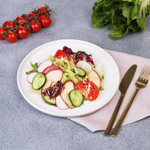 Салат с куриной грудкой и кус кусом, весовой, изображение