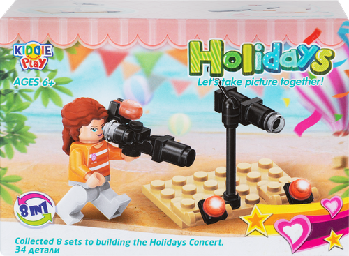 Конструктор детский KIDDIEPLAY Вечеринка, Арт. 52609, фотография