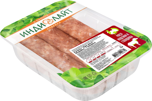 Купаты ИНДИЛАЙТ Два мяса, 350г, фотография