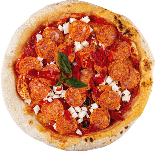 Пицца PAPA NAPOLI Неаполитанская Дьявола, 380г, фотография