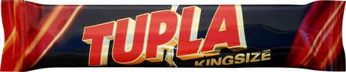 Батончик шоколадный TUPLA King size молочный с какао-нугой и обжаренным миндалем, 85г, изображение