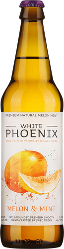Медовуха WHITE PHOENIX Дыня-мята фильтрованная непастеризованная 5,6%, 0.45л, детальное фото