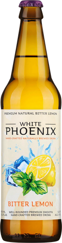 Медовуха WHITE PHOENIX Горький лимон нефильтрованная пастеризованная 5,6%, 0.45л, фото