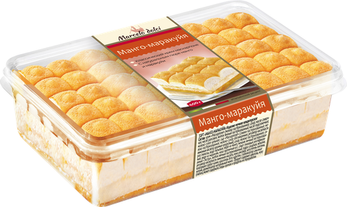Торт MARCELO DOLCE манго-маракуйя, 400г, фото