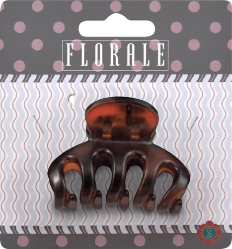 Краб для волос FLORALE в ассортименте, Арт. NFL6-17, крупный план