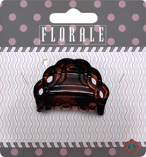 Краб для волос FLORALE в ассортименте, Арт. NFL6-17, крупный план