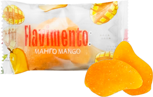Конфеты FLAVIMENTO Манго дольки, весовые, фотография