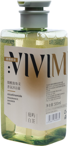 Гель для душа VIVIMIYU Ниацинамид, 500мл, фотография