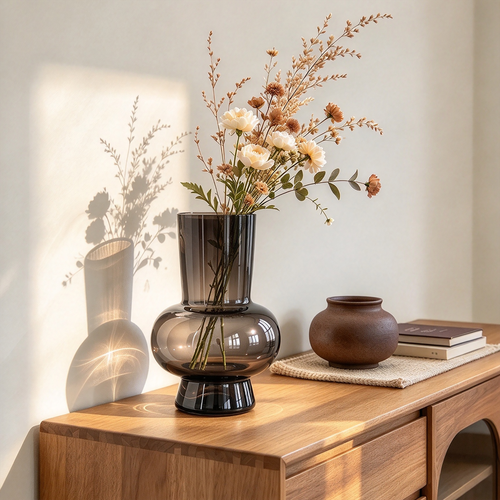 Ваза HOPPS Sienna 27,2см, стекло, Арт. CSD-124, картинка
