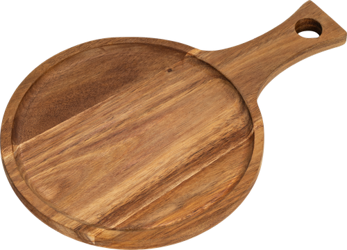 Блюдо сервировочное HOPPS Sienna, с ручкой, 18,5х27,5см, акация, Арт. CSD-112, фотография