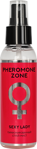 Спрей-мист для тела LIV DELANO Pheromone zone Sexy lady парфюмированный, 100мл, детальное фото