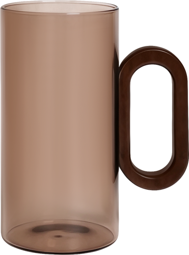 Кружка HOPPS Noir, стекло, дерево, 360мл, Арт. HM-20, вид