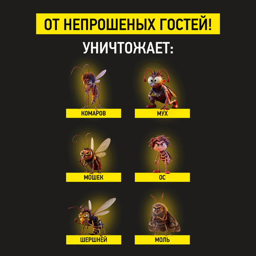 Аэрозоль от летающих насекомых RAID, 300мл, детальное фото