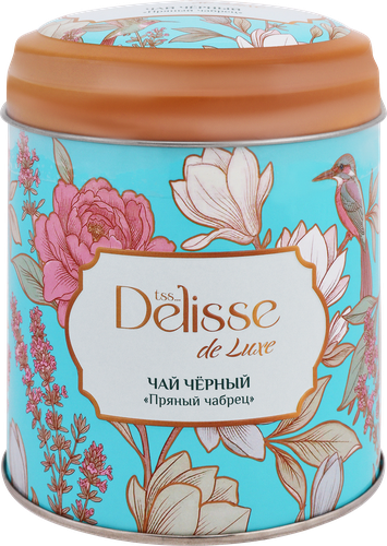 Чай черный DELISSE DE LUXE Пряный чабрец, 100г, картинка