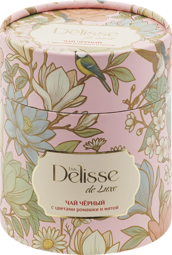 Чай черный DELISSE DE LUX Русские просторы, 80г, вид