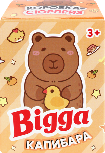Игрушка BIGGA Фигурка капибары, Арт. JS316, крупный план