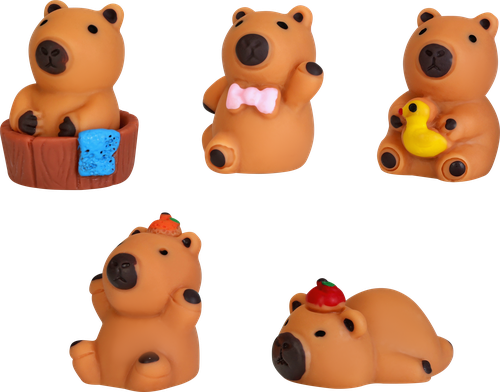 Игрушка BIGGA Фигурка капибары, Арт. JS316, изображение