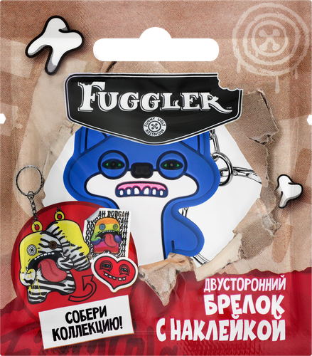 Набор FUGGLER с двусторонним брелоком и наклейкой, Арт. УТ83243, изображение