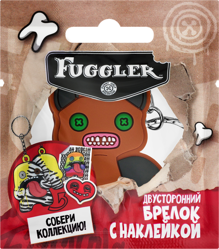 Набор FUGGLER с двусторонним брелоком и наклейкой, Арт. УТ83243, вид