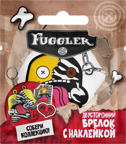 Набор FUGGLER с двусторонним брелоком и наклейкой, Арт. УТ83243, фотография