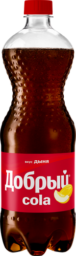 Напиток ДОБРЫЙ Кола со вкусом Дыни газированный, 1л, вид