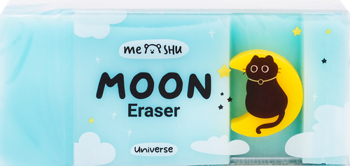 Ластик MESHU Universe, 6,1х2,6х1,4см, ПВХ, детальное фото